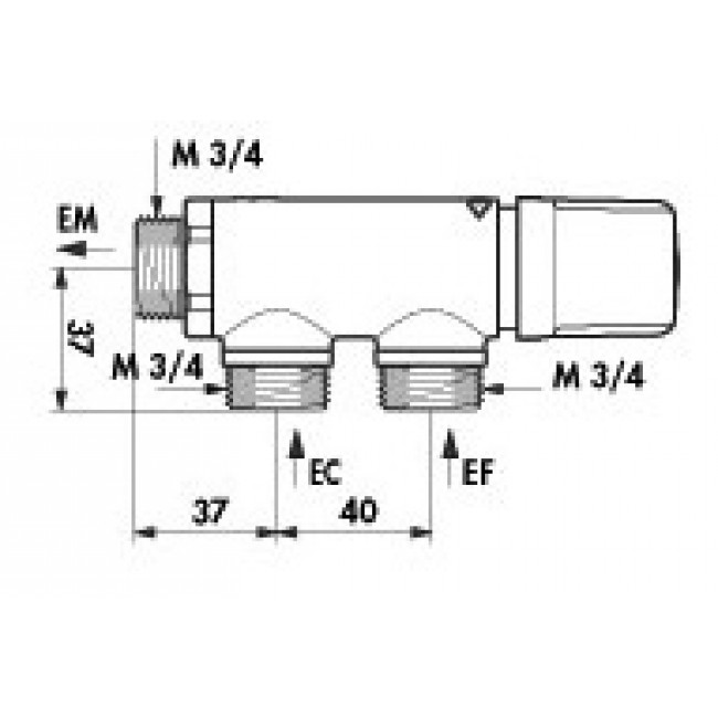 Mitigeur Thermostatique Premix Compact Postes M X Delabie