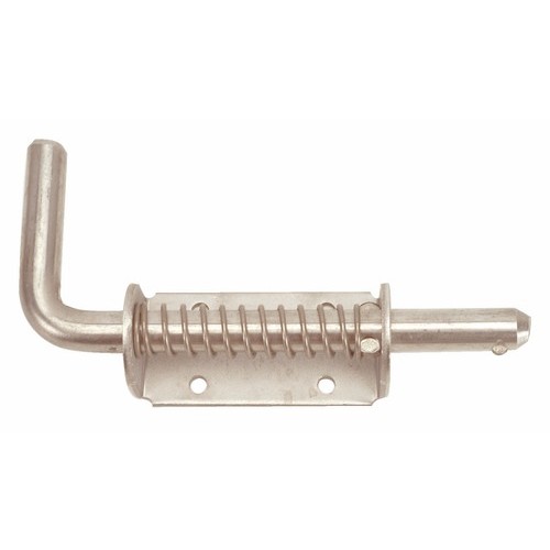 Verrou de box à ressort en inox 316