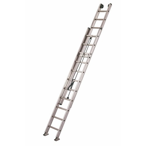 Échelle à coulisse à corde en aluminium - 2 plans - Platinium 500