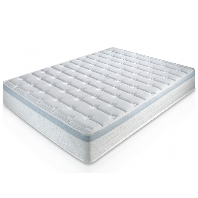 Matelas à mémoire de forme avec structure gel ergonomique 160x200 cm FERAN ICE Home Deco