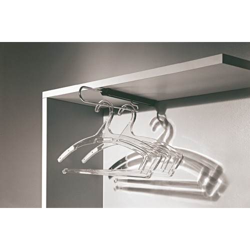 Porte-cintres coulissant blanc