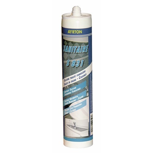 Mastic silicone acétique S 831 pour sanitaire