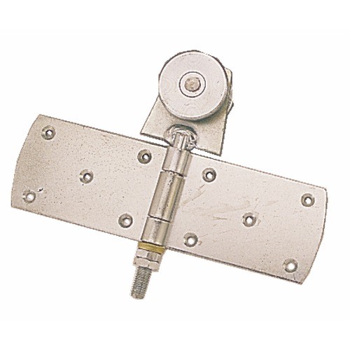 Roulette simple à charnière pour porte coulissante
