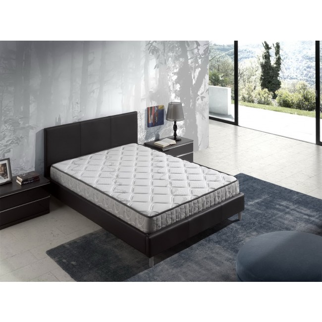 Matelas à mémoire de forme et indépendance de couchage mousse HD 90x190 cm BIO-PUR Home Deco