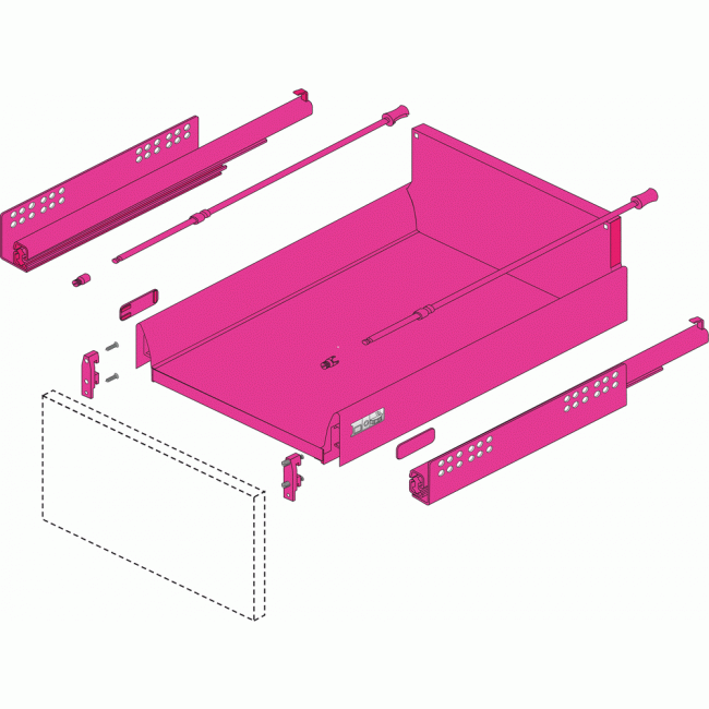 Tiroir Innotech Atira Hauteur Mm Coulisses Silent System Kg