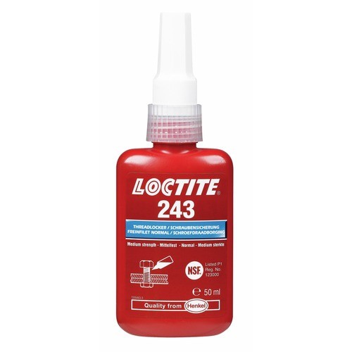 Frein filet Loctite 243 liquide - Flacon 50 ml