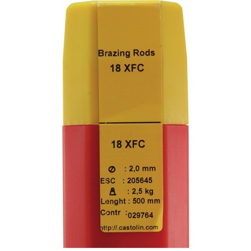 Alliage soudobrasage des aciers et cuivres 18XFC 1% argent