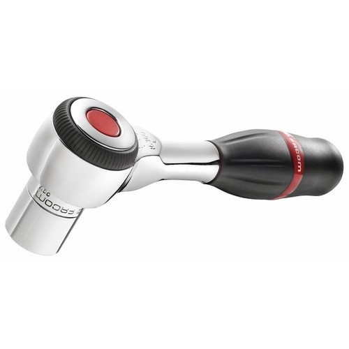 Cliquet réversible pour douilles radio, à manche rotatif, R.360 PB