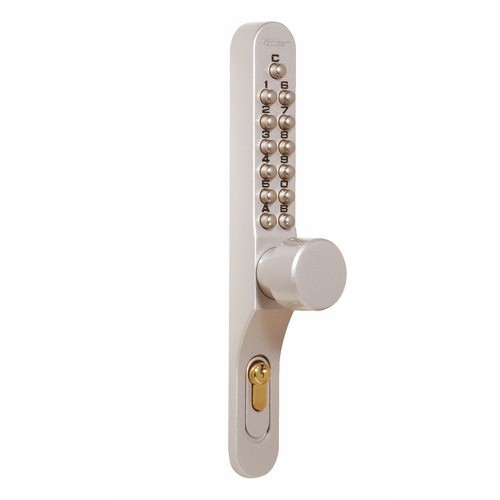 Serrure Keylex Profil à code mécanique à bouton