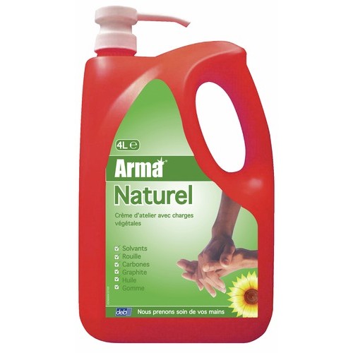 Savon microbilles Arma naturel - 4 litres