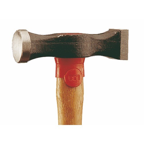 Marteau postillon tête ronde et tête carrée 213, manche hickory