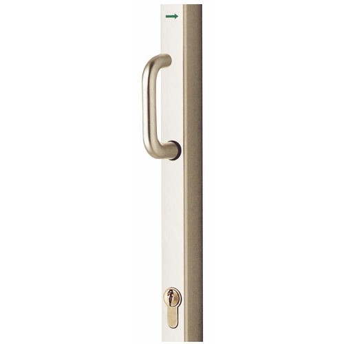 Crémone pompier à levier rotatif et cylindre européen 30 x 10 mm - 335