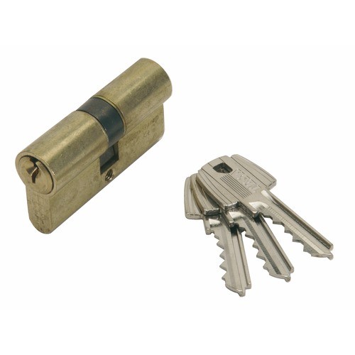 Cylindre double TE-5 sur passe général - laiton poli