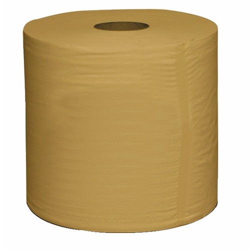 Bobine ouate chamois recyclée lisse