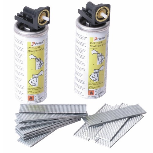Pack pointes tête homme pour cloueur à gaz