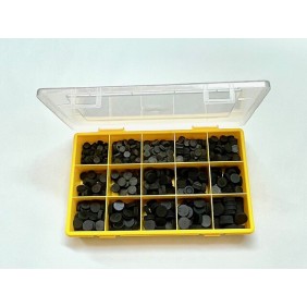 Coffret de 500 joints clapet plein EPDM BRICOZOR