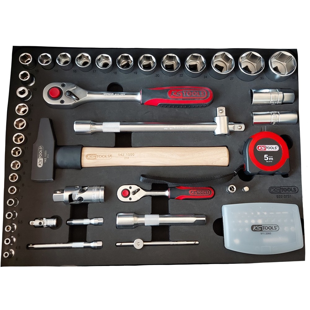 Coffret de maintenance 131 pièces Ks Tools Garantie 2 An(s)