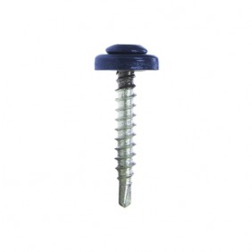 Vis de bardage acier tête cylindrique bombée laquée  - Torx - Belvis Bois ETANCO