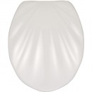 Abattant WC - Thermodur - Easy-Close - Relief Coquillage WENKO