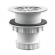 Bonde siphoïde - pour receveur - PVC - diamètre 60mm