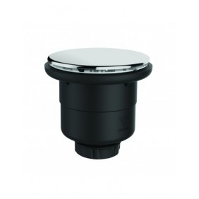 Bonde de douche - capot inox chromé - gros débit VALENTIN