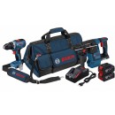 Pack perforateur GBH 18V-26F + perceuse visseuse GSR 18V-65 + 2 batteries 5Ah BOSCH