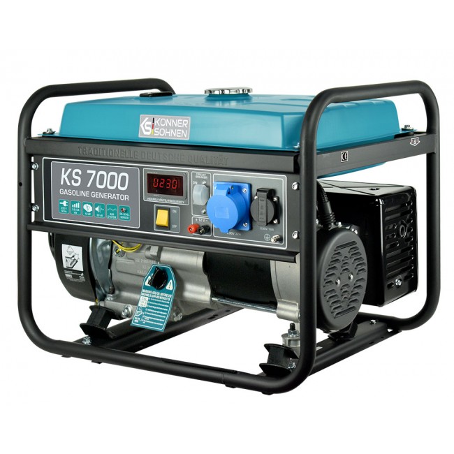 Groupe électrogène à essence - démarrage manuel - 5,5 kW - 230V - Bricozor 2.jpg KONNER & SOHNEN
