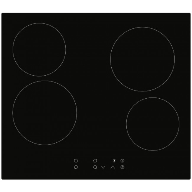 Table de cuisson - vitrocéramique - inox - 4 feux - TV4S6000 FRANKE