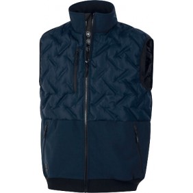 Gilet sans manches hybride matelassé ACTON - bleu marine DELTA PLUS