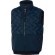 Gilet sans manches hybride matelassé ACTON - bleu marine