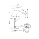 schema-mitigeur-de-lavabo-avec-cartouche-ch3-5-lmin-chrome-ulysse-porcher..jpg PORCHER