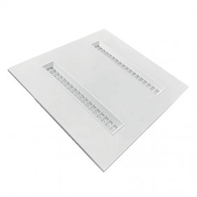 Dalle LED 595 x 595 mm 4000K - blanc ou noir - Timba Optique Asled
