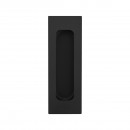 Poignée cuvette rectangulaire - pour porte à galandage - série EZ1703Q - noir KARCHER DESIGN