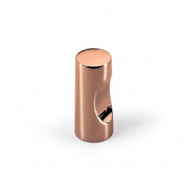 Bouton de meuble rond Almus - hauteur 23 mm - D 12 mm - par 4 HETTICH