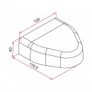 schéma-capot-gond-de-portail-alu-laqué-120mm-platimium-tirard-burgaud-bricozor.jpeg TIRARD