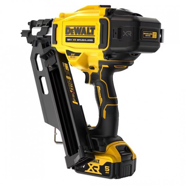 Cloueur de charpente XR 18V + 2 batteries 5Ah et coffret - DCN930P2-QW - Bricozor 1 - Grande.jpeg DEWALT