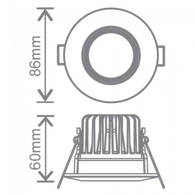 schéma-spot-led-encastrable-telica-kosnic-bricozor.jpeg Kosnic