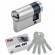 Demi cylindre 30 x 10 mm s'entrouvrant sur variure AGL697 - nickelé mat - ISR6