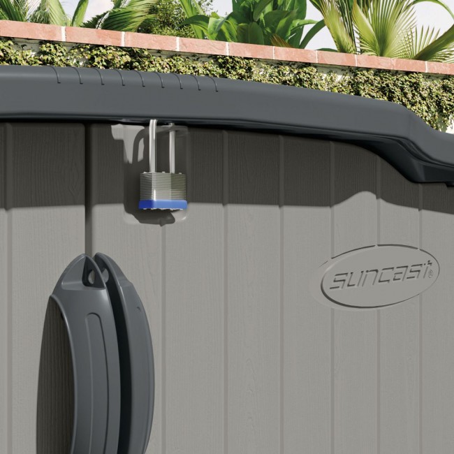 Coffre de jardin polyéthylène Slidetop - 2,77 m³ - plancher inclus - Bricozor 5.jpg SUNCAST