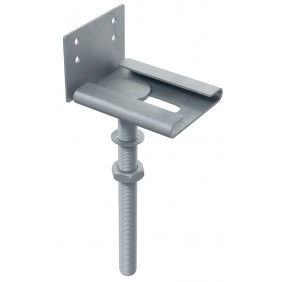 Support de lambourde réglable pour vis SPIRAL® - tige filetée + écrous COBRA