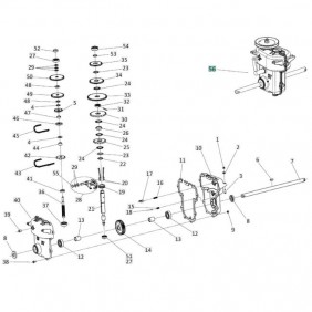 Pièces détachées pour cellule P70 - éclaté n°3 EUROSYSTEMS