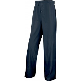 Pantalon de pluie imperméable enduit PU 900PAN - bleu marine DELTA PLUS