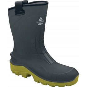 Demi-bottes de sécurité PU AEROTECH S5 CI FO SR - gris et jaune DELTA PLUS