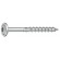 Vis bois de structure filetage partiel - tête ronde Torx HECO TOPIX Plus