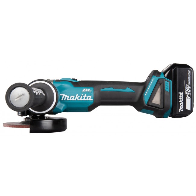 Meuleuse sans fil LXT® 18V - Ø125mm - 2 batteries 5Ah + chargeur - DGA504RTJ - Bricozor 7.jpg MAKITA