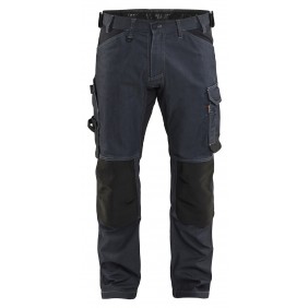 Pantalon de travail artisan en denim stretch 2D 1751.1141 BLAKLADER