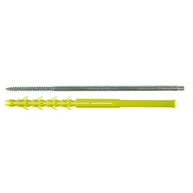 Cheville à patte vis double filet 7x210 mm - descente eaux pluviales x25 ING