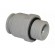Union simple M15x21 acétal gris pour tube Ø15 mm
