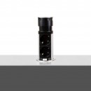 Multiprises à encastrer - rétractable - 4 prises - Vertikal Push 60 - Bricozor 6.jpg EMUCA