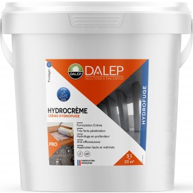 Hydrofuge - texture crème - imperméabilisant mural - Hydrocrème DALEP